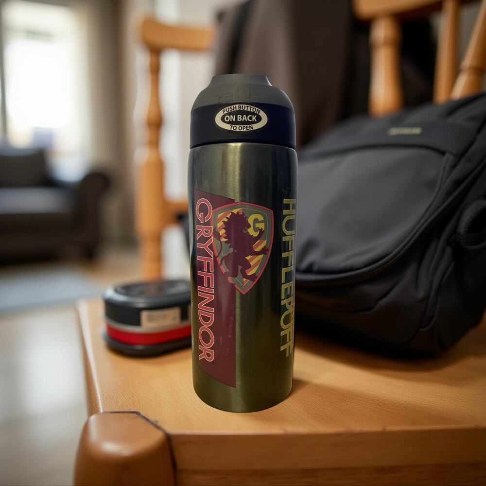 Zak Designs Harry Potter Hogwarts Houses 19oz Stainless Steel Water Bottle